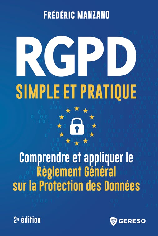 Couverture du livre RGPD simple et pratique